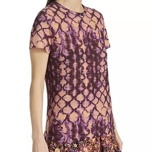Ulla Johnson Estelle Tie dye soft fabric lightweight tee